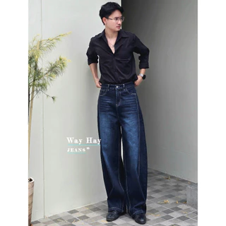 Muddy Barrel Jeans กางเกงยีนส์ทรงบาร์เรล ใส่สบาย ผ้าไม่บาดผิว แนะนำให้เทียบไซส์ตามตาราง
