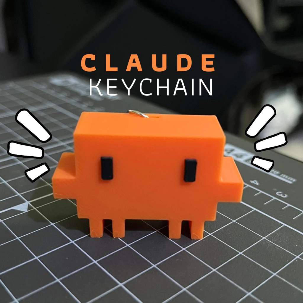 AI Keychain พวงกุญแจน้อง Claude
