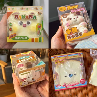 ส่งด่วนในวัน🇹🇭🔥แท้100%🔥สกุชชี่ Mido Chameleon Sweetbun ZaiZai Zoey เนื้อหนึบ หอม สโลว์มาก(นำเข้าจากเซี่ยงไฮ้🇨🇳)