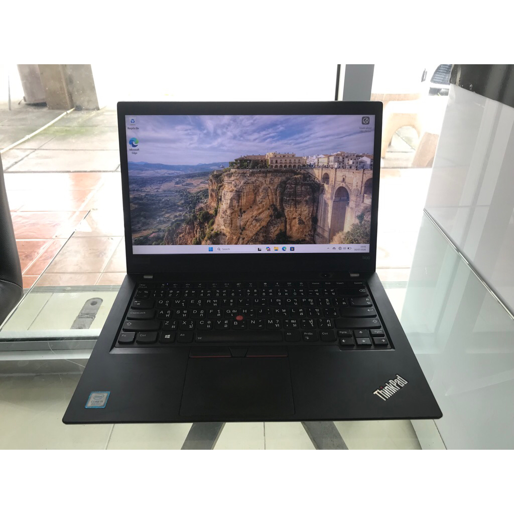 Lenovo Thinkpad T490 Core i5 Gen8 แรม8GB DDR4 อัพเกรด M.2 512GB