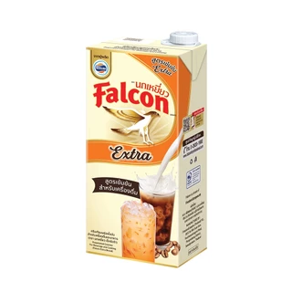 [สินค้าส่งด่วน] นกเหยี่ยวครีมเทียมเอ็กซ์ตร้า1000 มล. FALCON EVM EXTRA CREAMER 1000 ML.