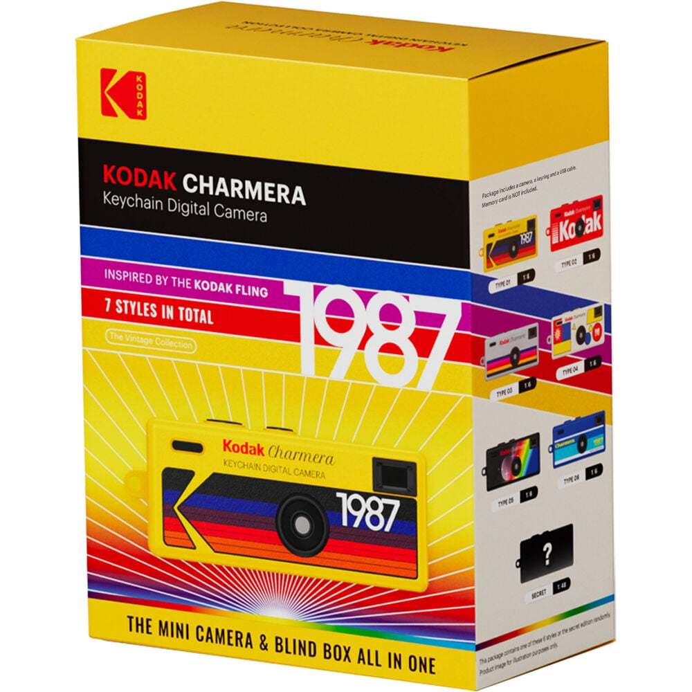 [พร้อมส่ง] กล้องดิจิทัล KODAK CHARMERA Digital Camera กล่องสุ่มกล้องดิจิทัล Kodak Charmera 1987
