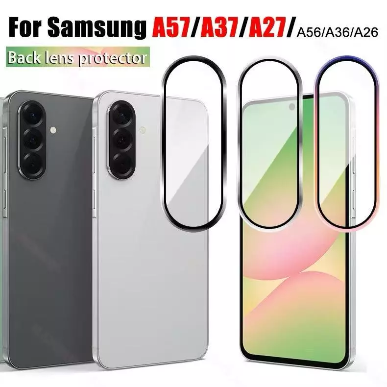 ฟิล์มกระจก กันรอย เลนส์กล้อง For Samsung A27 A37 A57 A07 A17 A56 A36 A26 ฟิล์มซัมซุง