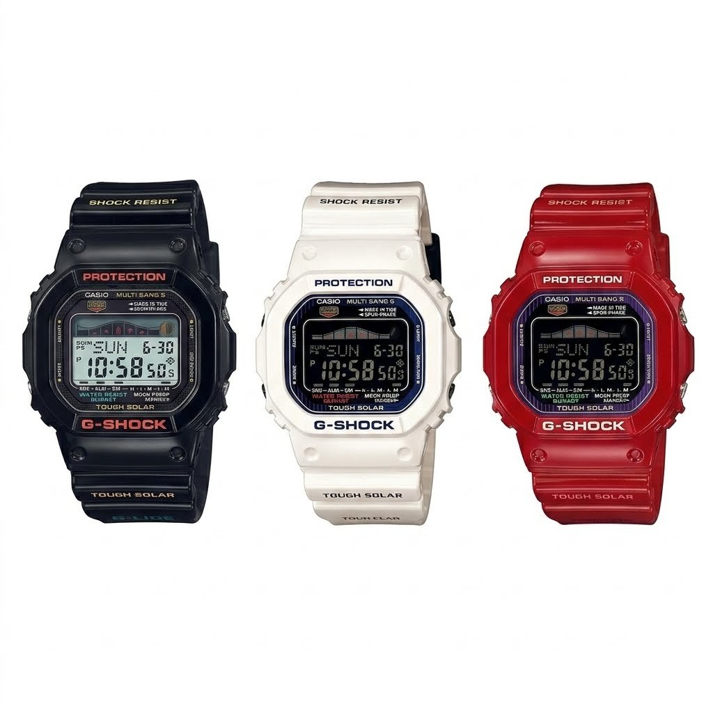 [ส่งตรงจากญี่ปุ่น]  Casio G-Shock คาสิโอ จีช็อค G-LIDE GWX-5600-1JF GWX-5600C-4JF GWX-5600C-7JF ของแ