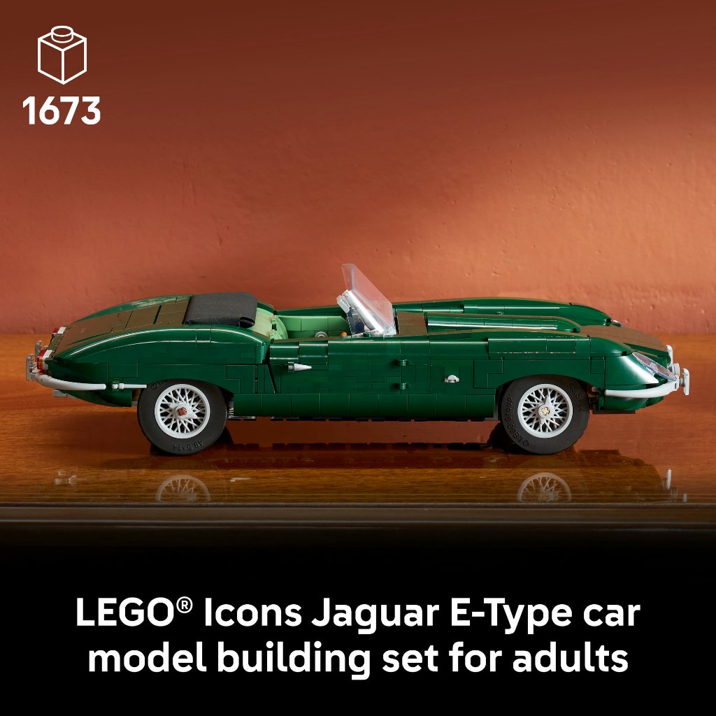 LEGO Icons ‏11381 جاكوار E-Type ‏(1673 قطعة) — صورة 5