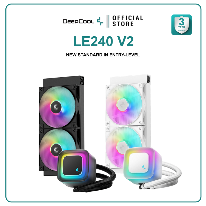 DEEPCOOL - CPU COOLER LE240 V2 รับประกันสินค้า 3 ปี