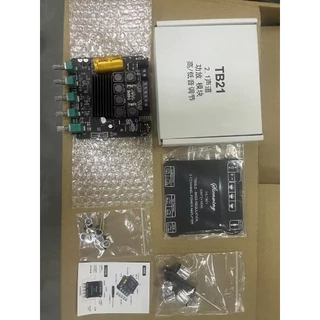 YS-TB21 Bluetooth 5.0 เครื่องขยายเสียงซับวูฟเฟอร์ ชิปนำเข้าแท้ 50WX2 + 100W 2.1 Channel Power Audio Stereo Amplifier