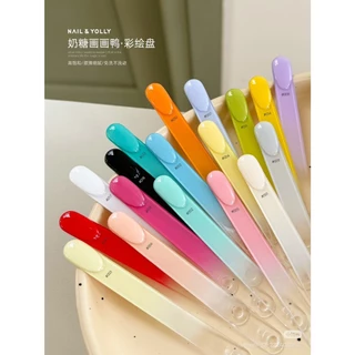 [พร้อมส่งจากไทย] สีเจลเนื้อครีม สำหรับทาเล็บ เพ้นท์เล็บ Nail & Yolly 18 สี