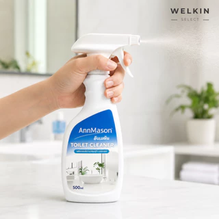 Welkinselect QJJ-01 500ml น้ำยาล้างห้องน้ำ น้ำยาทำความสะอาดห้องน้ำ น้ำยาล้างโถสุขภัณฑ์ สเปรย์ทำความสะอาดห้องน้ำ