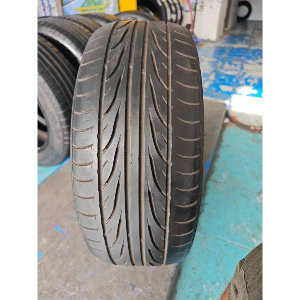 ยางเปอร์เซ็นต์ ยางมือสอง Deestone ขนาด 195 55 R15 ปี22 ราคา 322 บาท