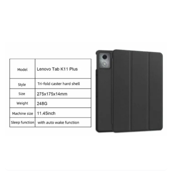 เคสฝาพับแม่เหล็ก For Lenovo Tab K11Plus/ K11 Plus 2024 11.45 inch TB230XC TB352FU TB352FC /Lenovo Tab M11Plus/M11 Plus