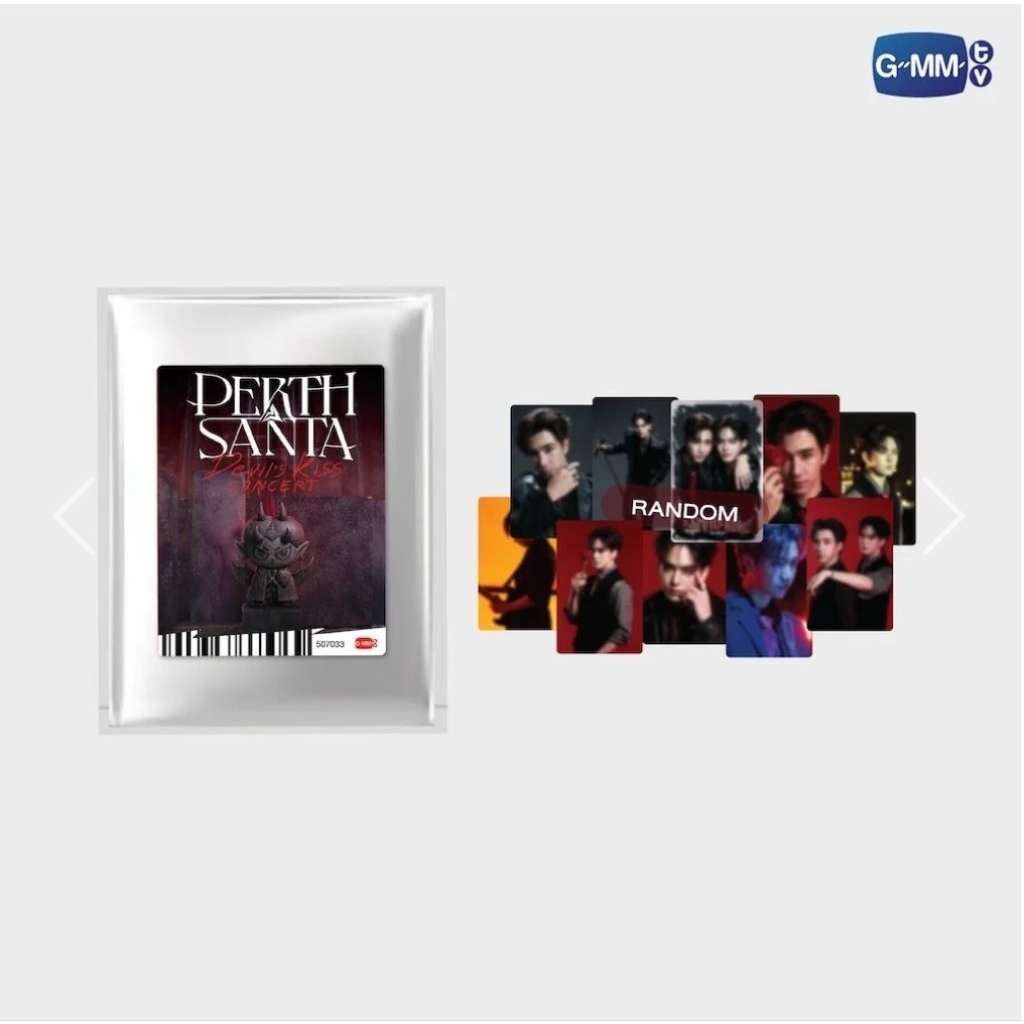 {📌จัดส่งภายใน3วัน}RANDOM CARD | PERTH SANTA DEVIL'S KISS CONCERT
