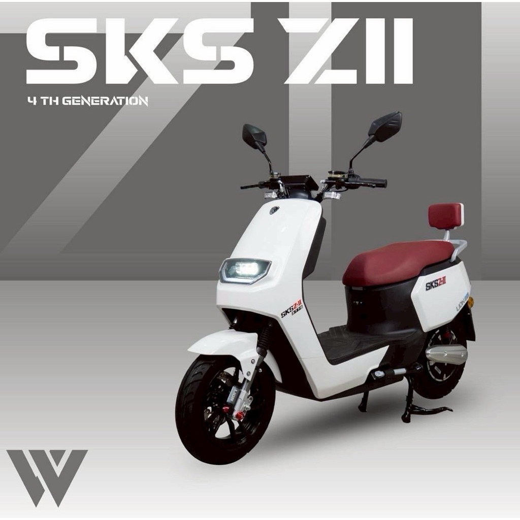 LION : SKS ZII รถมอเตอร์ไซต์ไฟฟ้าไลออน Z2 ฟรีจดทะเบียน ฟรี พรบ.