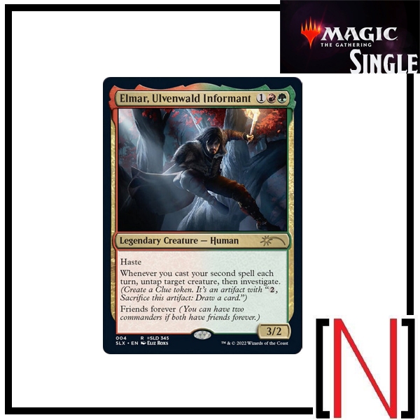 [MTG][Single][SLX] Elmar, Ulvenwald Informant ระดับ Rare [ภาษาอังกฤษ]