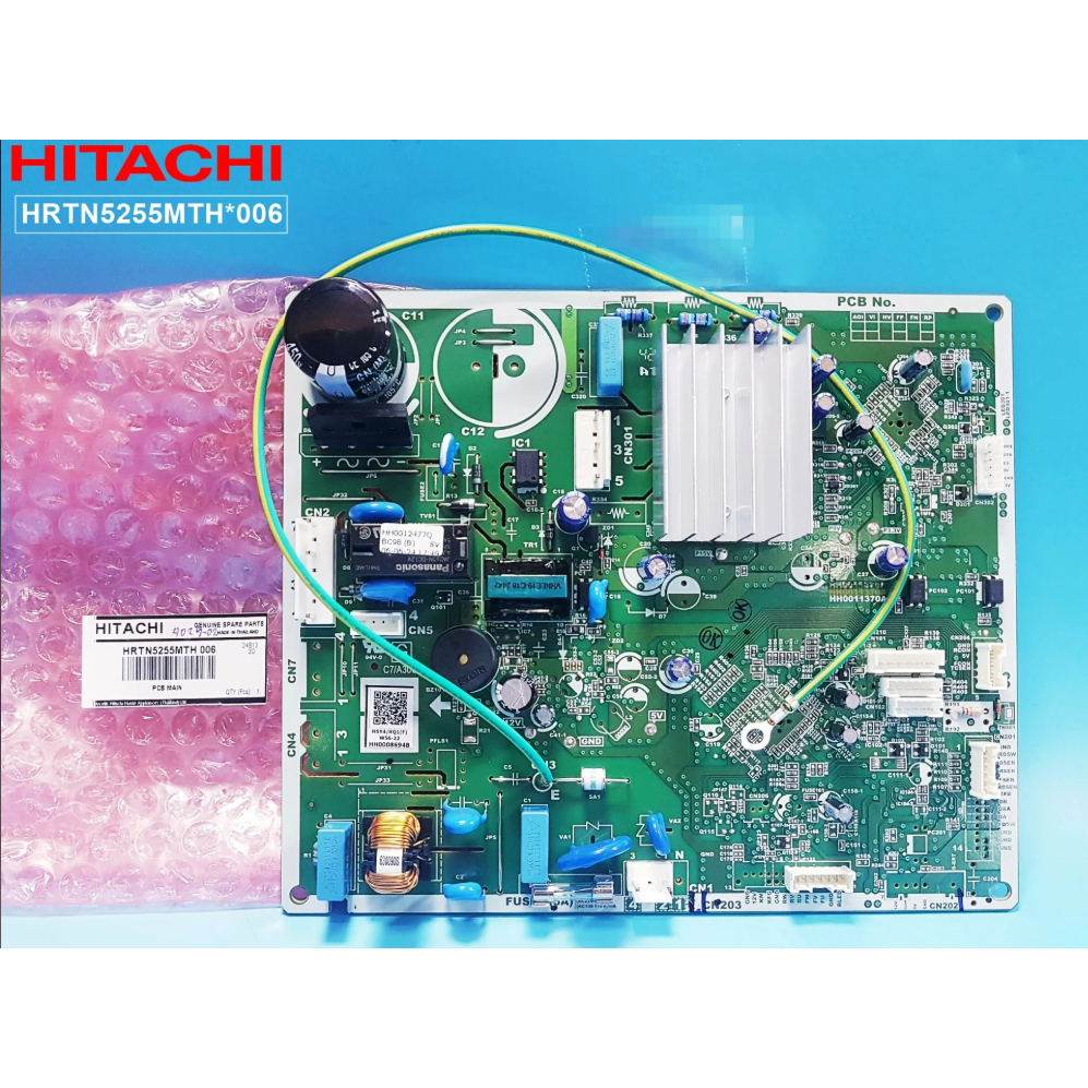 อะไหล่ของแท้ศูนย์//บอร์ดตู้เย็นแผงควบคุม/PCB-MAIN/ HITACHI/HRTN5255MTH*006/ใช้กับรุ่น HRTN5255MPSVTH