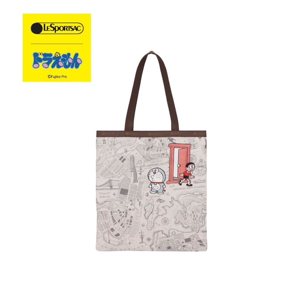 Lesportsac Large Emerald Tote Bag กระเป๋าโท้ทใส่เอกสาร Style 1589 LESPORTSAC X DORAEMON