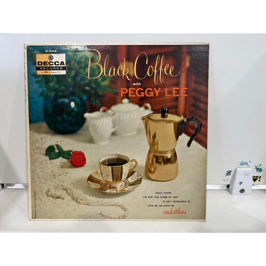 1LP Vinyl Records แผ่นเสียงไวนิล Black Coffee with PEGGY LEE   (H7E69)