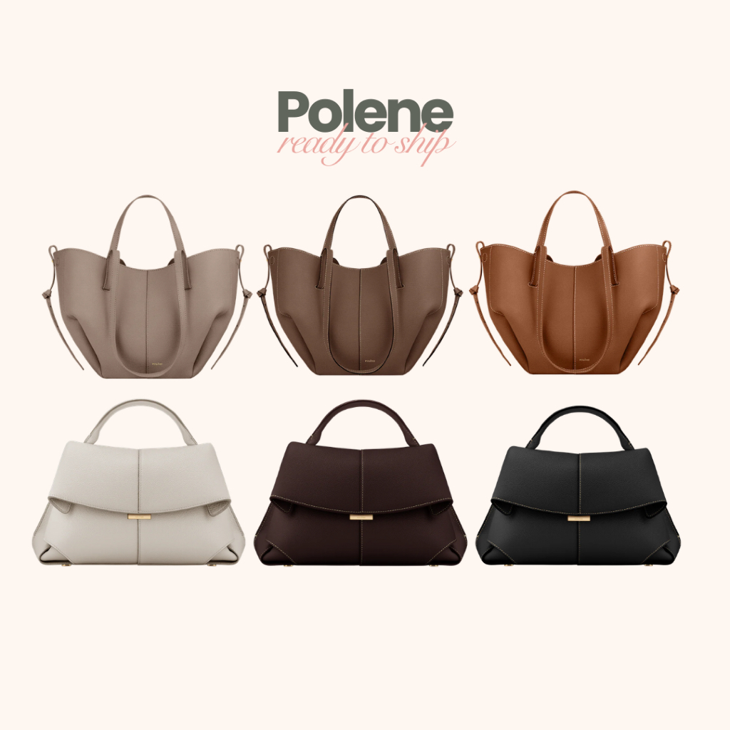 ready to ship | polene cyme mini | mokki 🇫🇷 กระเป๋า pollen