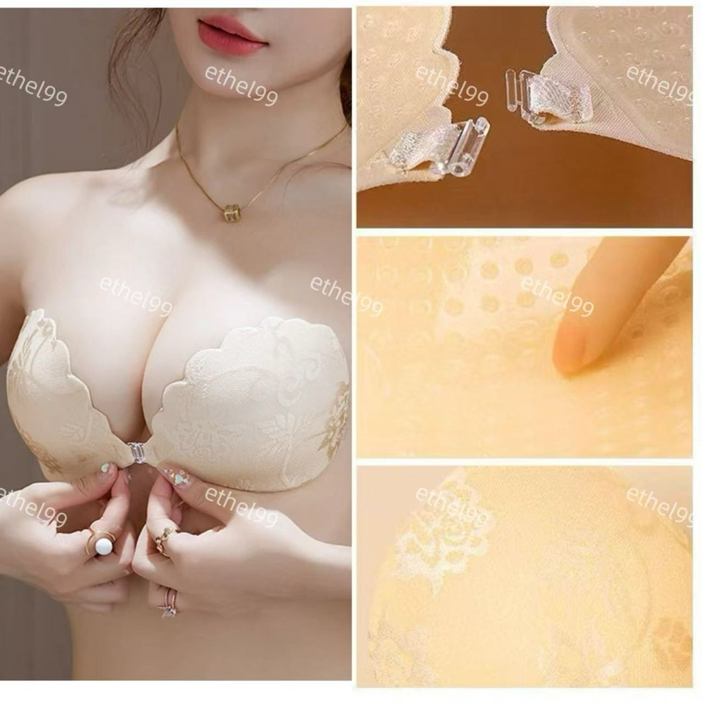 m292บราปีกนก​ลูกไม้ บราเจ้าสาว บราลูกไม้ ดันทรงหน้าอกชิด อกชิด พร้อมสายใส กาวแน่นๆ ใช้ซ้ำได้ กันเหงื่อ