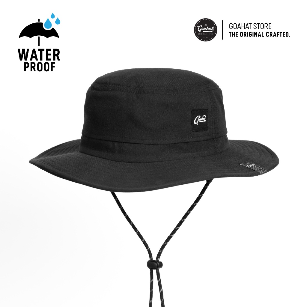 G130 Super Black หมวกเดินป่า กันน้ำ มีช่องระบายอากาศ นุ่ม เบา ใส่สบาย