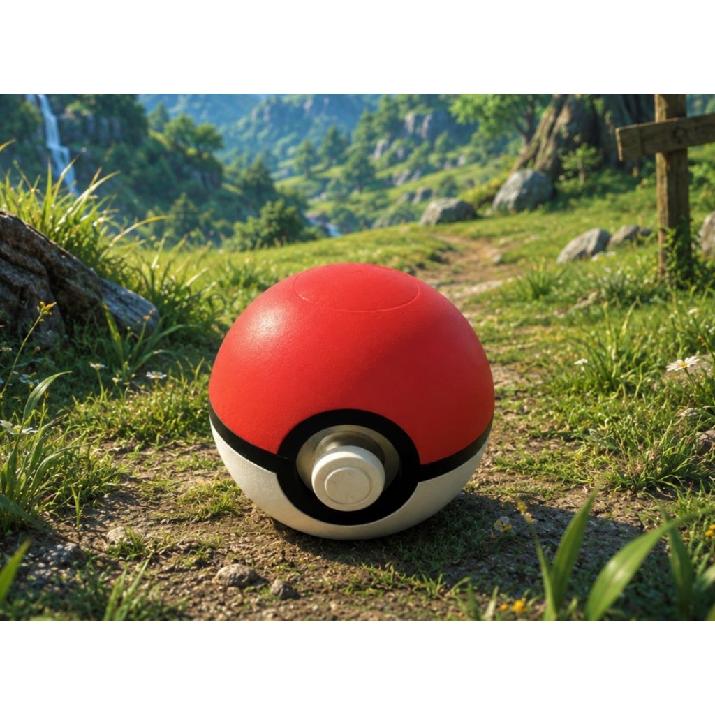 Poké Ball Plus ใช้งานปกติ ไม่มีกล่อง ใช้กับ Pokémon: Let's Go, Pikachu!Pokémon: Let's Go, Eevee!