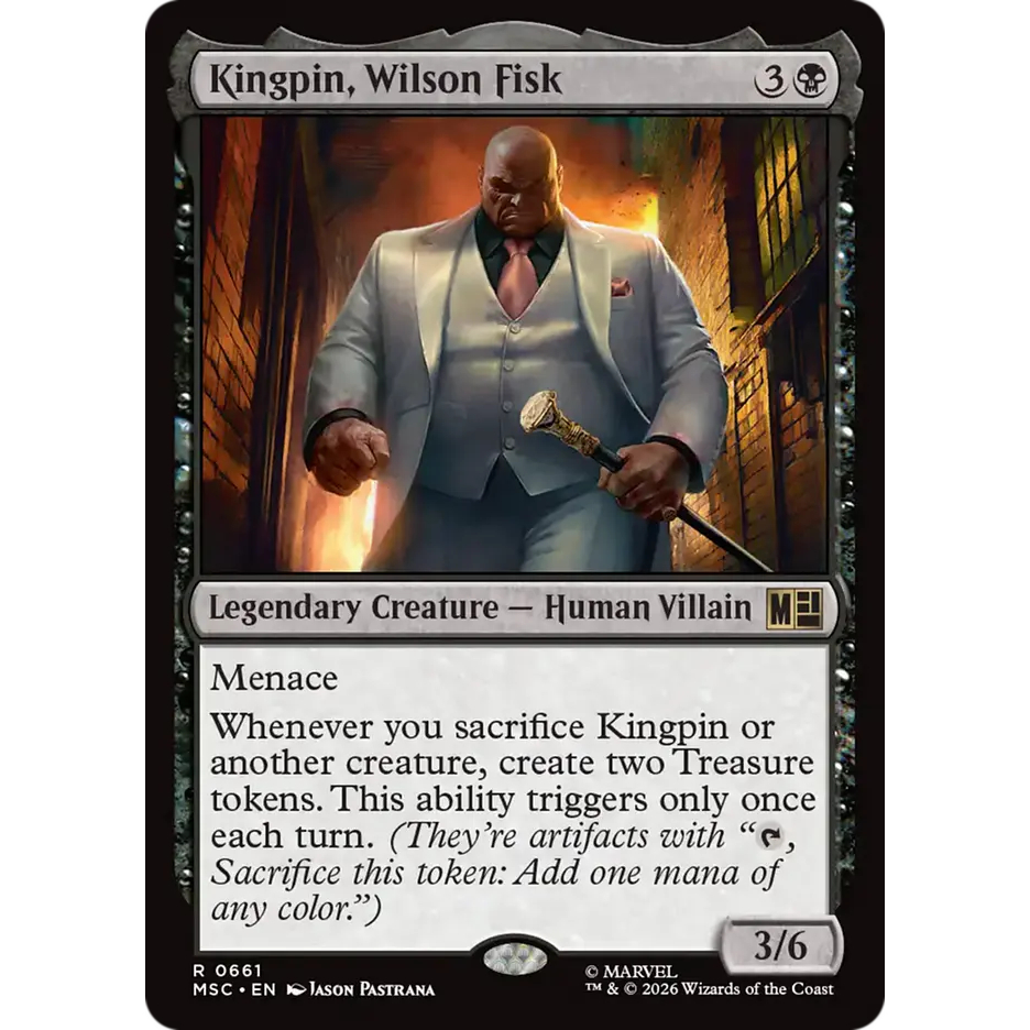 [Marvel Super Heroes Commander] - (MSC) - [Kingpin, Wilson Fisk] - (R) - [2026]