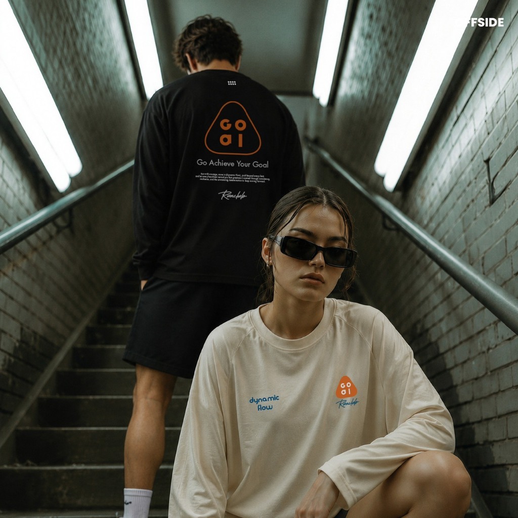 เสื้อแขนยาว กัน UV  รุ่น GOAL TRIANGLE!! ( UV )