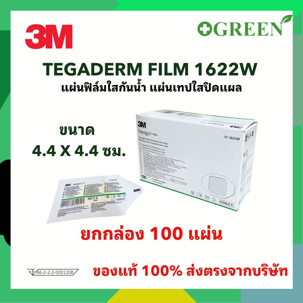 ยกกล่อง 3M Tegaderm Film Dressing Frame style 1622W 1624W รูปที่ 3