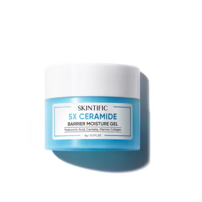 【GIFT】SKINTIFIC 5X Ceramide Barrier Moisturizer Gel 6G มอยส์เจอร์ไรเซอร์เจล ฟื้นเกราะป้องกันผิว ปลอบประโลมผิว