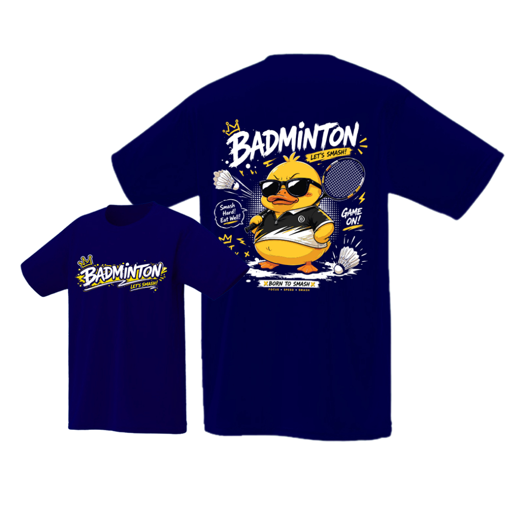 เสื้อกีฬา Badbad ลาย Cool Duck Badminton