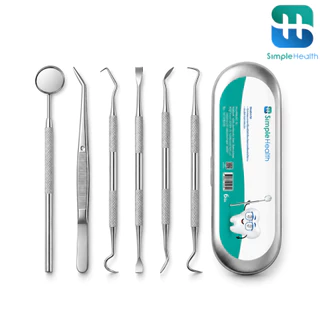 Simple Health ชุดขูดหินปูน 7ชิ้น 6ชิ้น 3ชิ้น oral tools อุปกรณ์ดูแลช่องปาก ขจัดคราบฟัน คราบชา หินปูน