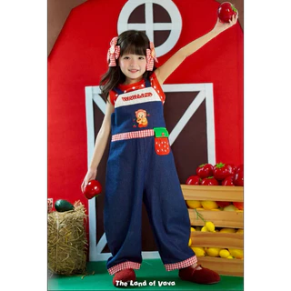 Thelandofvava 🐻LOOK09 - VNXM2020 เอี๊ยมยีนส์เด็ก 🐻 VAVA Sweet Orchard🧺 ลิขสิทธิ์แท้จาก vava