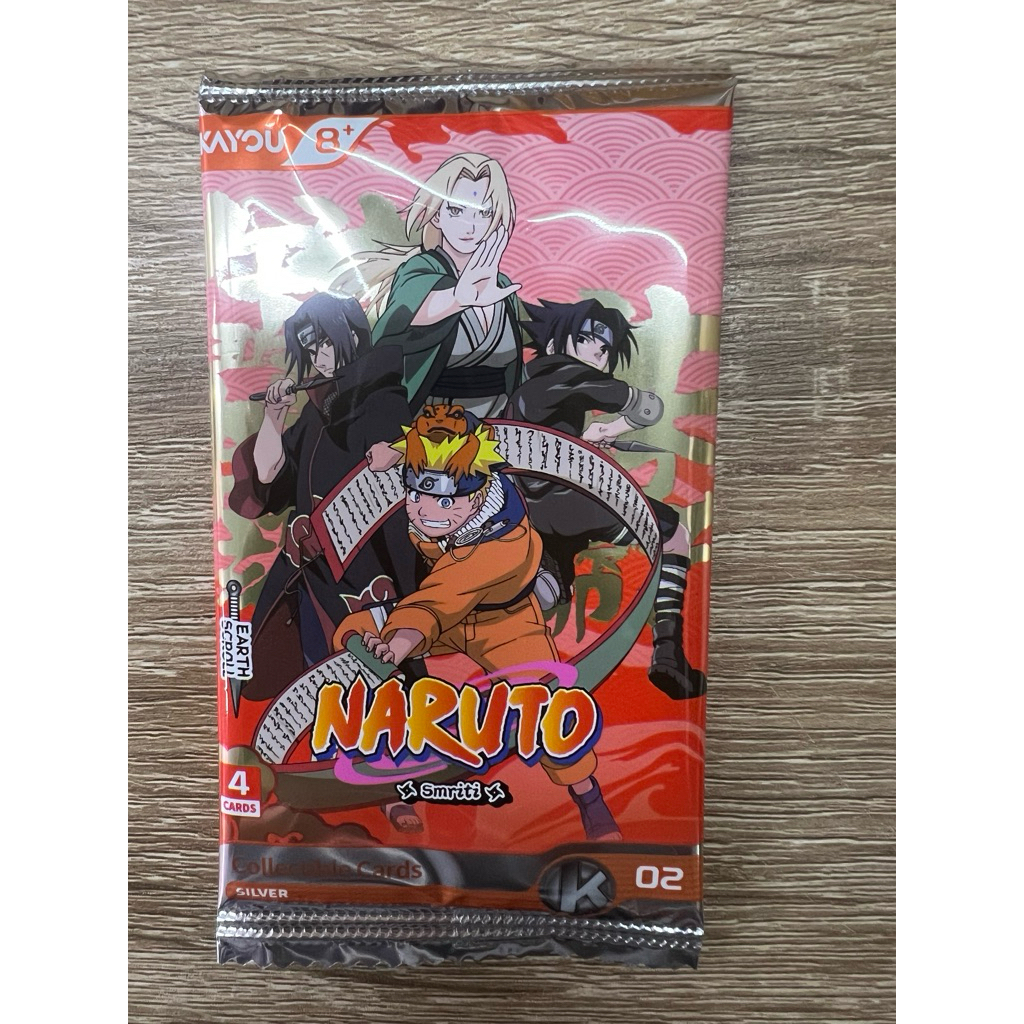 ซองแยก การ์ดสะสม NARUTO-Smriti-Earth Scroll-002-SEA ของแท้100% กล่องแดงver.eng พร้อมส่งจากไทย
