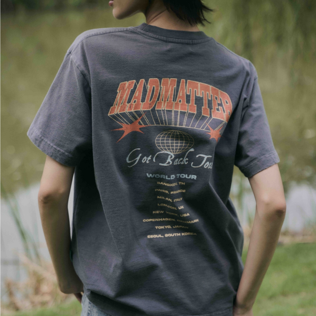 Madmatter - World Tour Tee เสื้อยืดวง วินเทจ