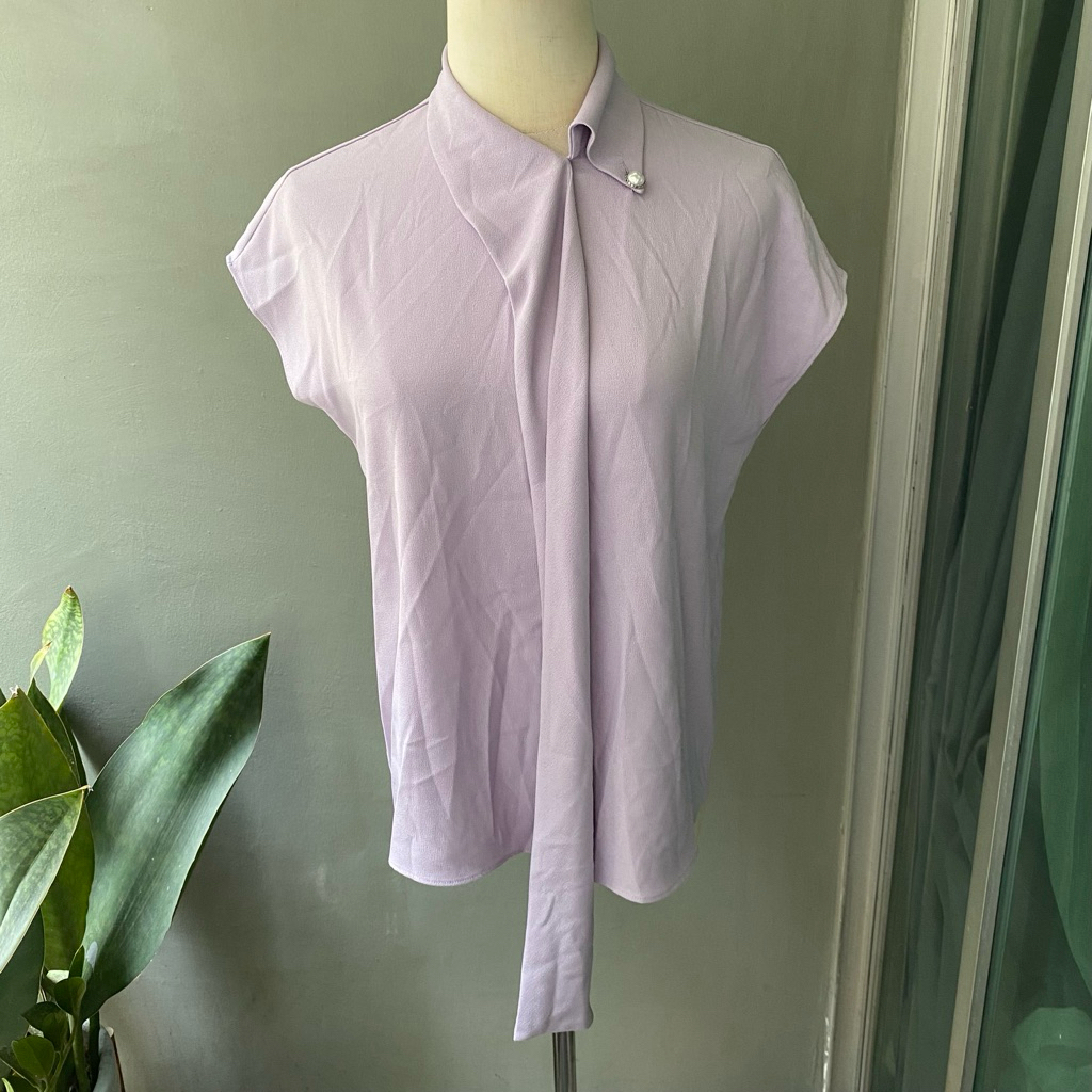 USED G2000 light purple blouse size XS