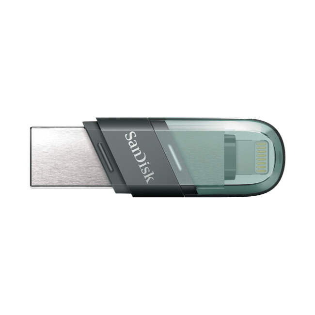SanDisk iXpand Flip SDIX90N 128GB Black iOS USB 3.0 2Y I iStudio by copperwired