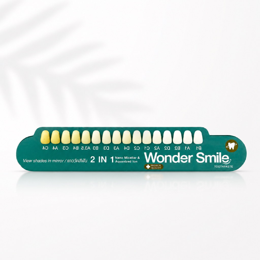 แถบ วัดระดับ สีฟัน Wonder Smile