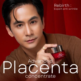 [สูตรเข้มข้น] REBIRTH ADVANCED CONCENTRATE ครีมรกแกะเข้มข้น ครีมอีมูเข้มข้น ลดริ้วรอย ผิวขาวใส แถม สบู่ล้างหน้า Alright