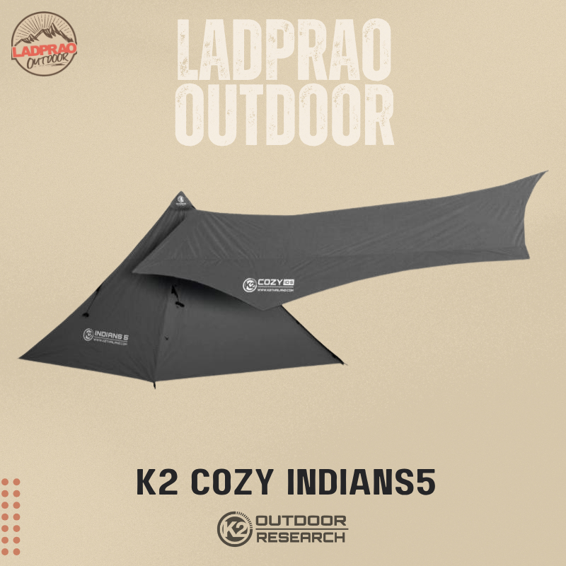 K2 COZY INDIANS 5 ผ้าทาร์ปกันฝนตรงรุ่น ไม่รวมเต็นท์