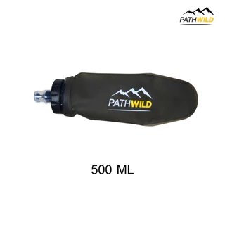 PATHWILD Soft Bottle 500ml ขวดน้ำนิ่ม ใส่เป้น้ำ ใส่กระเป๋า พับเก็บเล็กได้ น้ำหนักเบา