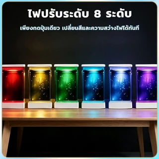 ตู้ปลาขนาดเล็กที่มีไ ตู้ปลาโต๊ะทำงาน ตู้ปลา ตู้ปลาพลาสติกใส สำหรับปลากัด ใหม่ ปลากัดถัง มีไฟ LED