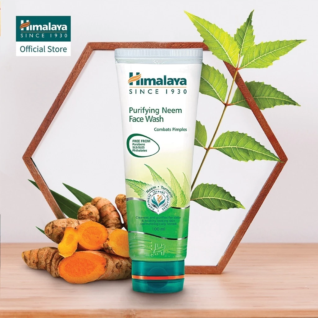 (free gift) Himalaya Purifying Neem Face Wash 100ml - หิมาลายา เจลล้างหน้า