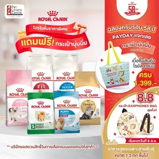 ถูกที่สุด 50 ถุงเท่านั้น ! ROYAL CANIN FHN INDOOR 10kg - โรยัล คานิน สำหรับแมวเลี้ยงในบ้าน 10 Kg.