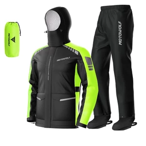 Motowolf RC1 กันน้ำ ชุดกันฝนสำหรับขี่มอเตอร์ไซค์ สำหรับกิจกรรมกลางแจ้งและขี่มอเตอร์ไซค์
