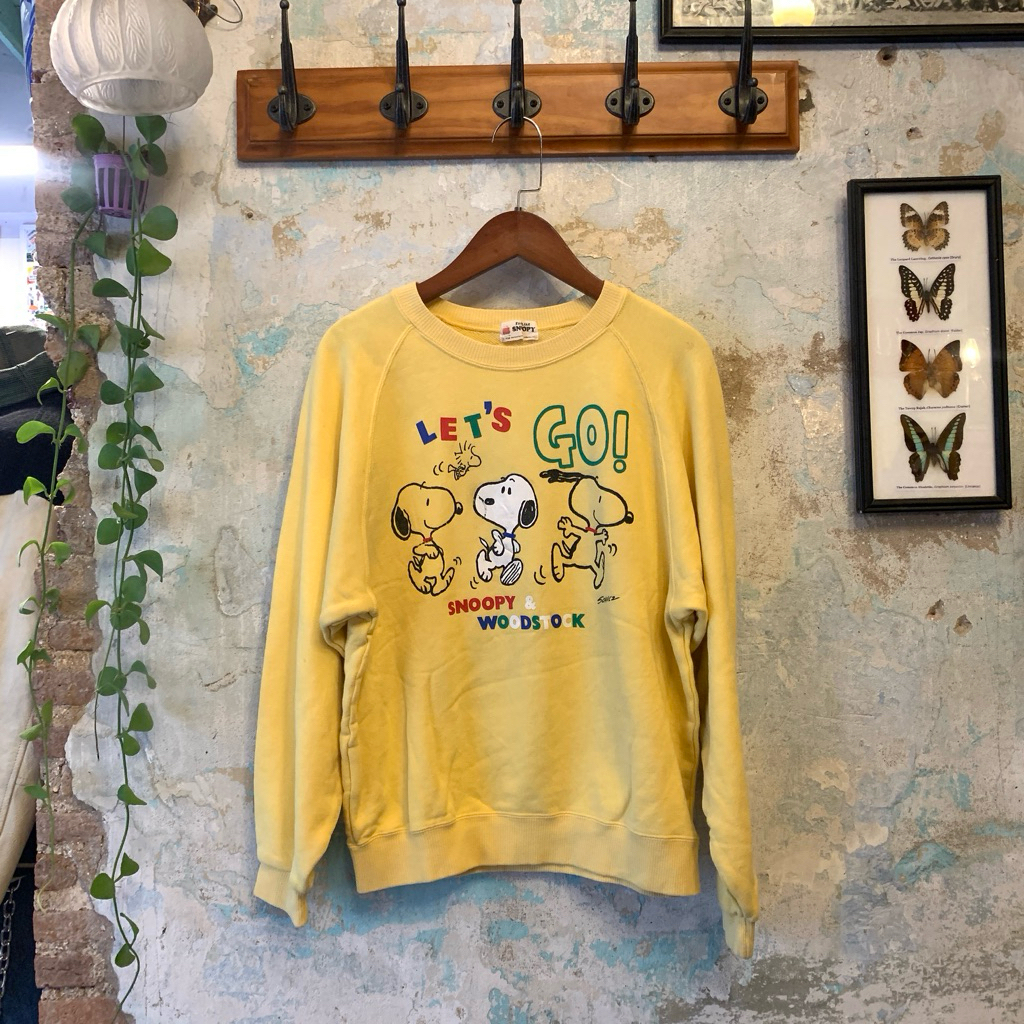 สเวตเตอร์ Snoopy ( มือสองของแท้ 💯 )