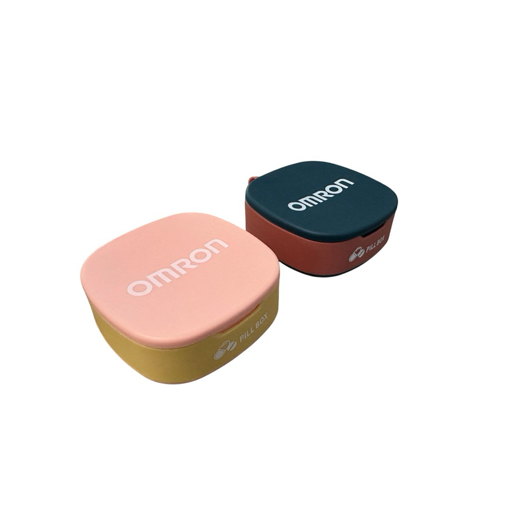 สินค้าแถมฟรี!!! ตลับใส่ยา Omron เมื่อซื้อสินค้า Omron ที่ร่วมรายการ