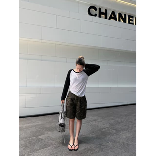 Camo-Cargo Shorts กางเกงจอร์จคาโก้
