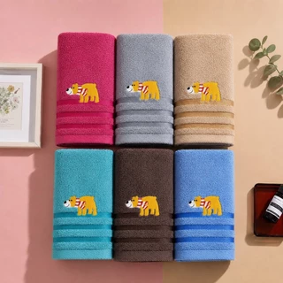 ผ้าเช็ดตัว cotton 140x70cm (1โหล12ผืน)