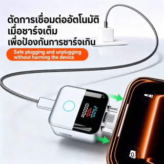 NEODIGI X2 อะแดปเตอร์ชาร์จเร็ว 140W Type-C หน้าจอแสดงผลอัจฉริยะ สําหรับปลอดภัยข้ามคืนชาร์จสมาร์ทอัตโนมัติหยุดชาร์จ