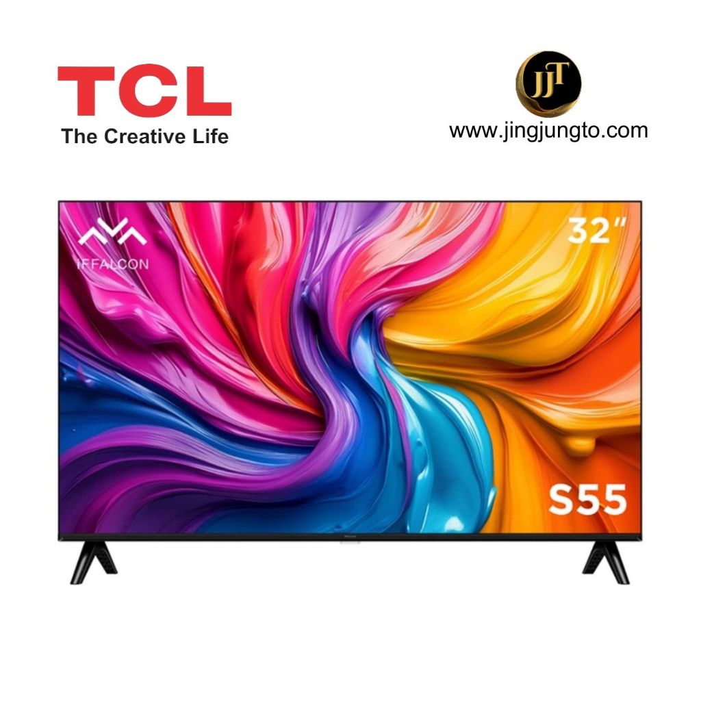 iFFALCON 32 นิ้ว รุ่น 32S55 HD 720P HDR10 / Google Cast / Dolby Audio / Netflix &Youtube Google TV